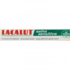 Зубна паста Lacalut Extra Sensitive (Лакалут Екстра Сенситив), 75 мл