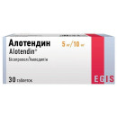Алотендин 5/10 мг №30 таблетки