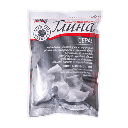 Глина сiра косм. 60г