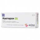 Кветирон таблетки по 25 мг, 30 шт.