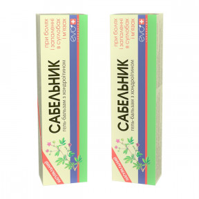 Сабельник гель-бальзам з хондроїтином проти болі в суставах і м’язах, 50 мл