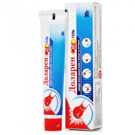 Доларен Хит гель, 30 г