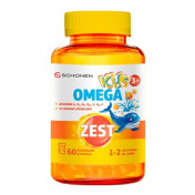 Зест Кідз Омега жувальні пастилки № 60