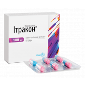 Ітракон капсули по 100 мг, 15 шт.