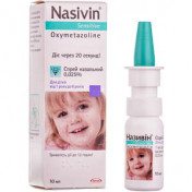 Називін Сенсетив краплі 0,01%, 5 мл