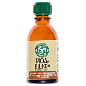Йод-Вішфа р-н спирт.5% фл.20мл