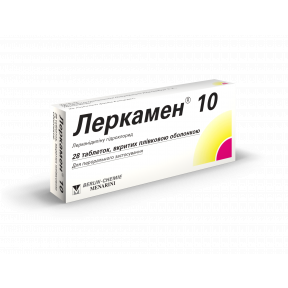 Леркамен 10 мг №28 таблетки