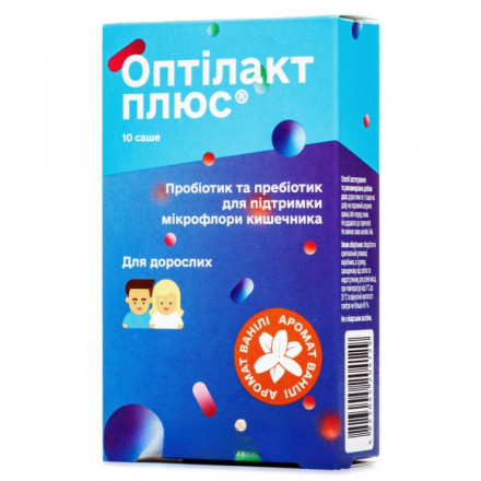 Оптілакт Плюс у саше по 1 г, 10 шт.