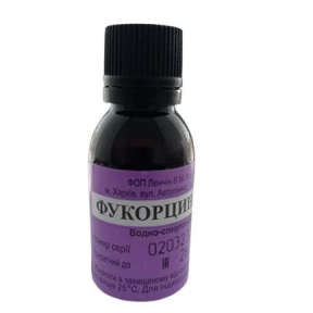 Фукорцин Лікол р-н 25мл №1