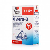 Доппельгерц Актив Омега-3 капсули для підтримання нормального рівня холестерину, 30 шт.