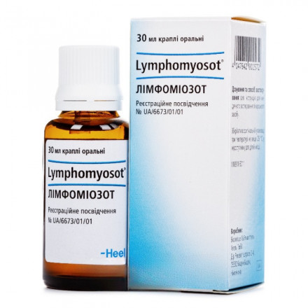 Лімфоміозот краплі оральні, 30 мл