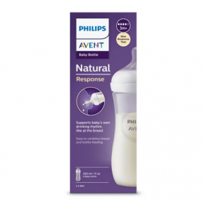 Avent Пляшечка NATURAL Природний потік 330мл 906/01