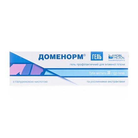 Доменорм гель для интимной гигиены 30г.