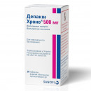 Депакін Хроно таблетки по 500 мг, 30 шт.