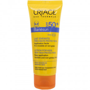 Молочко для дітей сонцезахисне Uriage Bariesun без ароматизаторів, SPF 50+, 100 мл