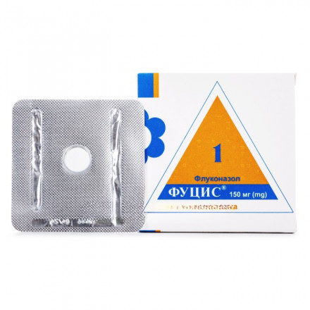 Фуцис таблетка по 150 мг, 1 шт.