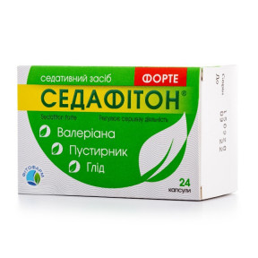 Седафітон Форте капсули, 24 шт.