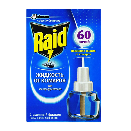 Рейд рідина п/комарів 60 ночей