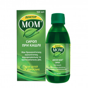 Доктор Мом сироп від кашлю, 150 мл