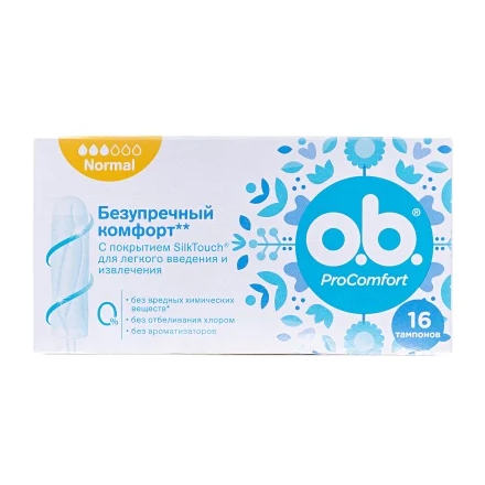 Тампони ОВ Прокомфорт Нормал №16
