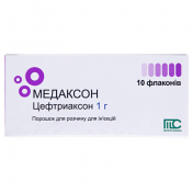 Медаксон пор.д/ін.1г №10*фл.