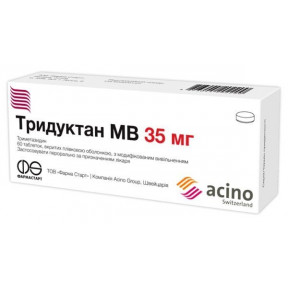 Тридуктан МВ таблетки по 35 мг, 60 шт.