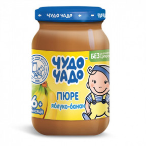 Чудо-чадо пюре з яблук та банану 170г