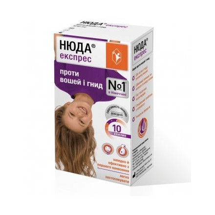 Нюда Експрес спрей проти вошей та гнид 50мл N1