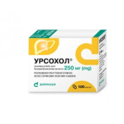 Урсохол капс.0,25г №100 а
