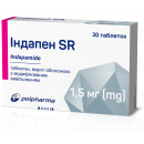 Індапен SR таблетки від підвищеного тиску по 1,5 мг, 30 шт.