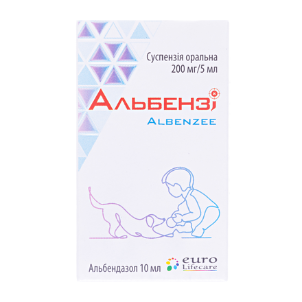 Альбензі сусп.10мл