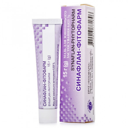 Синафлан-Фітофaрм мазь 0,025%, 15 г