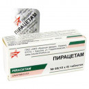 Пірацетам таблетки по 200 мг, 60 шт. - ПАТ "Червона зірка"