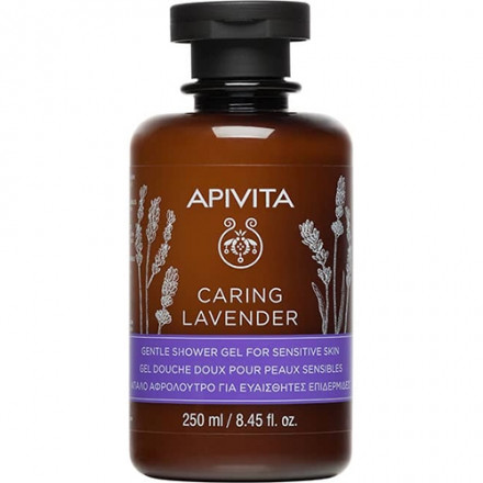 Апівіта ніжний гель для душу для чутливої шкіри 250мл CARING LAVENDER