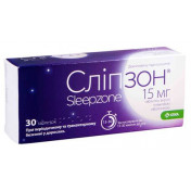 Сліпзон таблетки від безсоння по 15 мг, 30 шт.