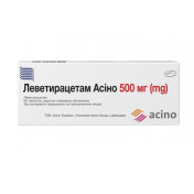 Леветирацетам Асіно табл.500мг №60(10х6)