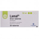 Ламал табл. 50мг №30 (10х3)