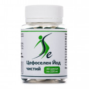 Цефоселен Йод чистий капсули по 220 мг, 60 шт.