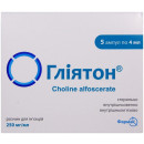 Гліятон розчин для ін'єкцій 250 мг/мл 4 мл 5 ампул