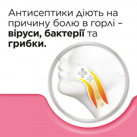 Стрепсилс для детей 6+ со вкусом клубники, леденцы для горла, 24 шт.