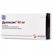 Дулоксин капсули по 60 мг, 28 шт.  (7х4)