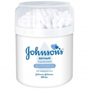 Джонсон і Дж палички ватні стакан 100 шт