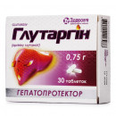 Глутаргін таблетки по 0,75 г, 30 шт.