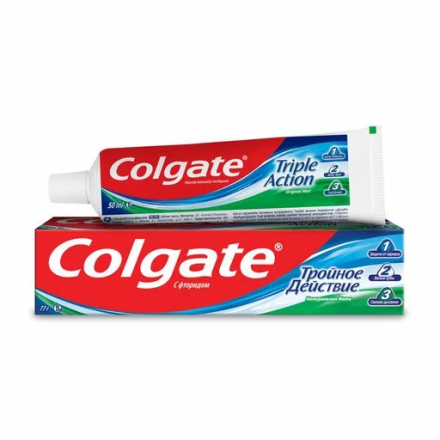 Зубна паста colgate Потрійна дія 50мл