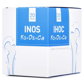 Інос K2 + D3 + Ca саше для дітей, 20 шт.