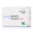Лігато капсули по 75 мг, 21 шт.