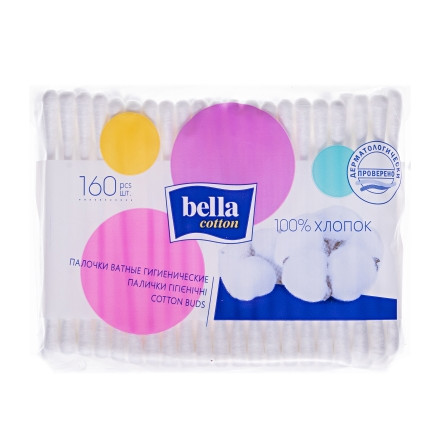 Ватні палички белла п/е 160 шт. /170