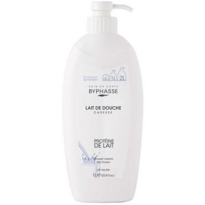 Byphasse крем-уход для душа молочные протеины 1000 мл