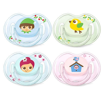 Авент пустушка класік 0-6 міс_ 2шт scf169_43