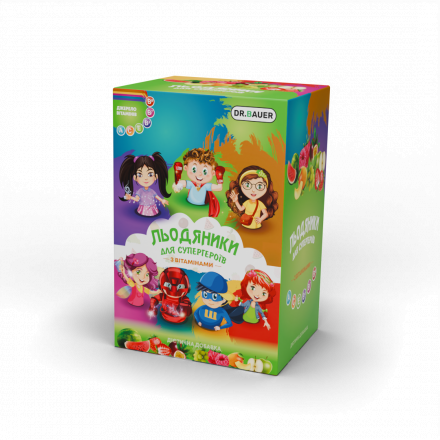 Льодяники для Супергероїв з вітам. №150 шт.DR. BAUER